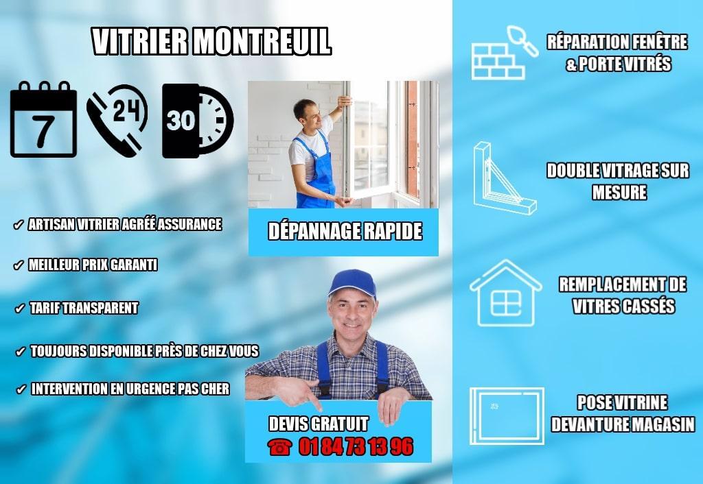 vitrier Montreuil
